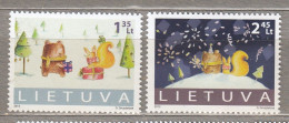 LITHUANIA 2013 Christmas  MNH(**) Mi 1147-1448 #Lt834 - Lituania