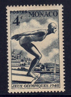 Monaco // 1948 // Jeux Olympiques De Londres , Natation Timbres Neufs** MNH  No. Y&T 323 - Nuovi