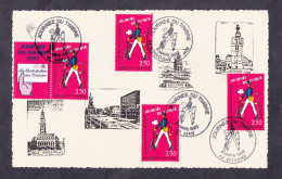 2 09	9307	-	J Du Timbre - 4 Oblitérations Différentes Du 6/03/1993 - Tag Der Briefmarke