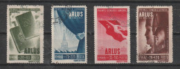 1945 - Le Premier Congrès De L'ARLUS Mi No 855/858 - Usado