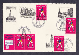 2 09	9308	-	J Du Timbre - 4 Oblitérations Différentes Du 6/03/1993 - Tag Der Briefmarke