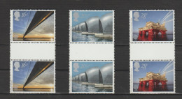 Great Britain 1983 Europe Cept Engineering Achievements Gutter Pairs MNH ** - 1983