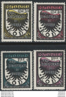 1944 Egeo Aerea Pro Sinistrati Di Guerra 4v. MNH Sassone N. 56/59 - Andere & Zonder Classificatie