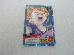 Dragon Ball GT - Power Level - Songoku - 8 - 2 -  N° 818 - Editions Bandai - Année 1998 - - Dragonball Z