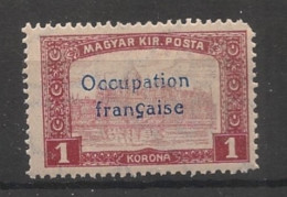 HONGRIE / ARAD - 1919 - N°YT. 18 - 1k Carmin - Neuf Luxe ** / MNH / Postfrisch - Neufs