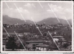 Am806 Cartolina Caronno Panorama Sfondo Campo Dei Fiori Varese Lombardia - Varese