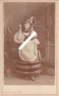 SAINT PETERSBOURG 1860/70 - CDV Photo Originale Artiste Des Théâtres Impériaux De Russie Photographie Ch.BERGASCO - Alte (vor 1900)