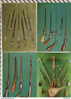 8AK4103 Lot De 5 Cartes MUSEE DE LA CHASSE ET DE LA NATURE HOTEL DE GUENEGAUD ARMES PISTOLETS  HACHES COUTEAUX . 2 SCAN6 - Museos