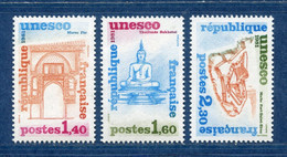 France - YT Service Nº 68 à 70 ** - Neuf Sans Charnière - 1981 - Mint/Hinged