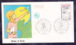 FDC - ENVELOPPE PREMIER JOUR - FONDATION SANTE DES ETUDIANTS DE FRANCE JUIN 75 - 1970-1979