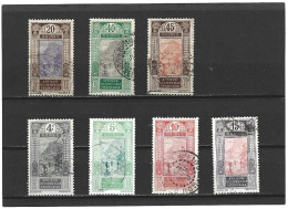 GUINEE   1913 - 17   Y.T. N° 63  à  79   Oblitéré  Incomplet - Used Stamps