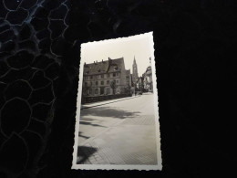 P-392 , Photo Strasbourg  ,  La Cathédrale En Revenant De La Poste , Août 1936 - Places