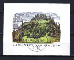 ÖSTERREICH Block ANK-Nr. 9 Jahr Des Waldes 1985 Gestempelt (2) - Siehe Bild - Used Stamps