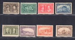 1908 Canada - Stanley Gibbons N. 175/82 - Trecentenary Of Indipendence, MNH** - Andere & Zonder Classificatie