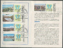 Argentina 1978 Football Soccer World Cup Set Of 5 On First Day Print - 1978 – Argentine