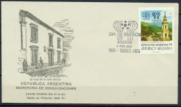 Argentina 1978 Football Soccer World Cup Stamp On FDC - 1978 – Argentine