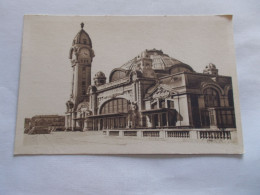 LIMOGES ( 87 Haute Vienne ) LA GARE  VUE GENERALE  VIEILLES AUTOS - Limoges