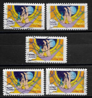 France 2006 Oblitéré  Autoadhésif  N°  84  Ou  N° 3904  Bonnes Vacances  ( 5  Exemplaires ) - Used Stamps