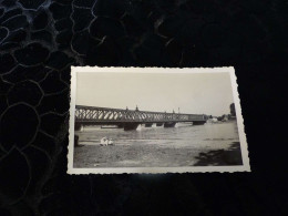 P-397 , Photo Strasbourg ,le Pont Ferroviaire De Kehl Et  L'Allemagne, Août 1936 - Lugares