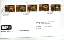 Lettre Cachet Bale Sur Expo Lausanne - Storia Postale