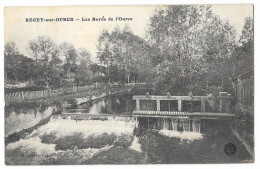 Cpa. 21 RECEY SUR OURCE (ar. Montbard) Les Bords De L'Ource  1914  Ed. M. Crance - Sonstige & Ohne Zuordnung
