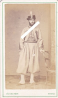 Photo Originale CDV 1860/70 Zouave Pontifical Sergent Fourrier En Grande Tenue. Photographie GÉRARD, Rennes - War, Military