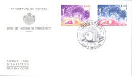 MONACO  FDC 1972 1980 NOEL - Natale