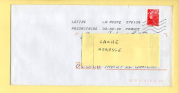 Oblitération Mécanique : FRANCE LA POSTE – 37610A Du 03/02/2009 (voir Timbre) - Mechanische Stempels (varia)