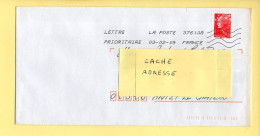 Oblitération Mécanique : FRANCE LA POSTE – 37610A Du 03/02/2009 (voir Timbre) - Sellado Mecánica (Otros)