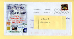 Oblitération Mécanique : FRANCE LA POSTE – 38909A Du 10/01/2012 (voir Timbre) - Sellado Mecánica (Otros)