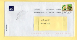 Oblitération Mécanique : FRANCE LA POSTE – 21935A Du 21/04/2009 (voir Timbre) - Maschinenstempel (Sonstige)