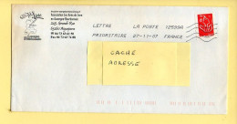 Oblitération Mécanique : FRANCE LA POSTE – 12599A Du 27/11/2007 (voir Timbre) - Maschinenstempel (Sonstige)