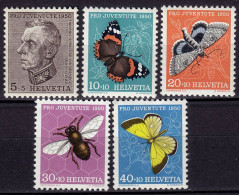 Schweiz  Mi. 550-554 Postfrisch Pro Juventute MNH 1950  (11231 - Nuevos