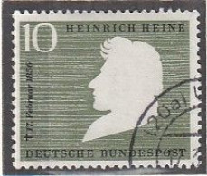 BRD  229, Gestempelt, Heinrich Heine, 1956 - Gebraucht