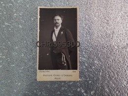 PHOTO CDV 19 EME SIECLE - GUSTAVE CUNEO D’ORNANO DEPUTE CHARENTE HOMME POLITIQUE BONAPARTISTE - MEDAILLE - PARIS - Oud (voor 1900)