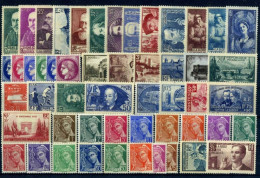 FRANCE ANNEE COMPLETE 1938 N° 372/418 NEUVE ** GOMME SANS CHARNIERE - COTE 753 € - ....-1939