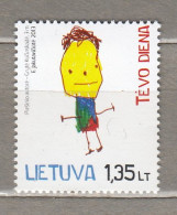 LITHUANIA 2013 Father Day  MNH(**) Mi 1135 #Lt840 - Lithuania