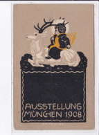 PUBLICITE : Ausstellung Munchen 1908 (exposition De Munich En 1928) - Très Bon état - Advertising