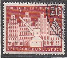 BRD  230, Gestempelt, Lüneburg, 1956 - Oblitérés