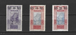 GUINEE   1922 - 25   Y.T. N° 81  82  83  NEUF** - Neufs