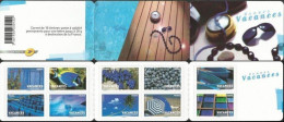 France 2007 Vacation And Relaxation By The Sea Set Of 12 Stamps In Booklet MNH - Conmemorativos