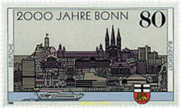 145868 MNH ALEMANIA FEDERAL 1989 BIMILENARIO DE LA CIUDAD DE BONN - Ungebraucht