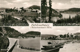 73106273 Schluchsee Teilansicht Staumauer Strand Schluchsee - Schluchsee