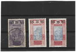 GUINEE   1922 - 25   Y.T. N° 81  82  83  NEUF**  *  Oblitéré - Unused Stamps