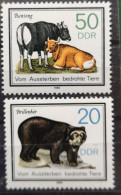 DDR 1985 Wildtiere 2952/56** Nur Die 2v Säuger Im Angebot - Nuovi