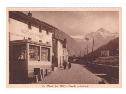 LA THUILE  - STRADA PRINCIPALE - AOSTA - NON VIAGGIATA - Aosta