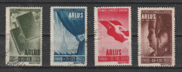 1945 - Le Premier Congrès De L'ARLUS Mi No 855/858 - Usado