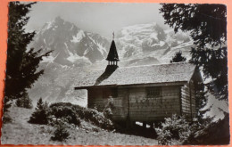 CARTE CHAMONIX - 74 - CHAPELLE DE MERLET - AIGUILLE DU MIDI & MONT BLANC DU TACUL - SCAN RECTO/VERSO - 3 - Chamonix-Mont-Blanc