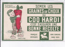 PUBLICITE : Les Graines Du Coq Hardy - Très Bon état - Publicité