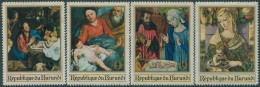 Burundi 1967 SG333-336 Christmas Set MNH - Autres & Non Classés